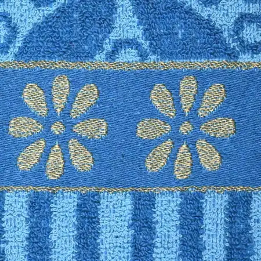 HOMESMART Bundle of 2 Bath/Beach Towel in Blue